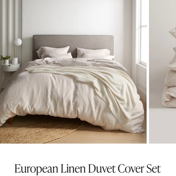 Quince Bedding King Linen Duvet Cover Set By Quince Poshmark